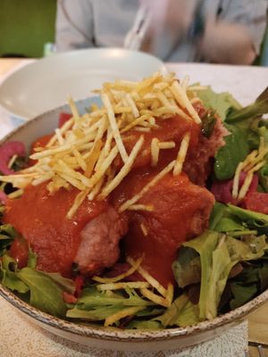 Albóndigas at Green Zone in Gijon