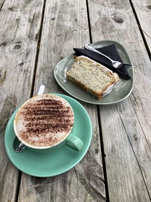   at Caffi Caban Cafe in Brynrefail