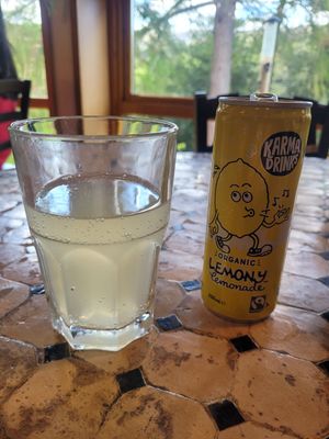Lemonade at Caffi Caban Cafe in Brynrefail