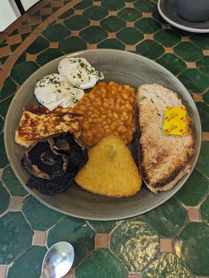  at Caffi Caban Cafe in Brynrefail