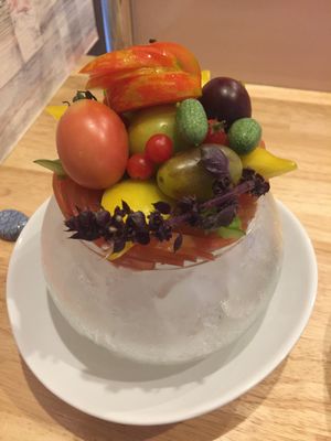 Tomato Salad - straight from the farm at LBK Craft in Nara