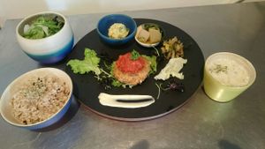 Lunch set at Iyashiya Maaru - 癒し家まぁる in Himeji