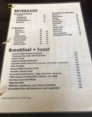   at Tofu Kitchen in Koh Chang