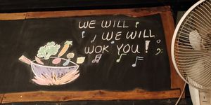 Punulous sign at Tofu Kitchen in Koh Chang