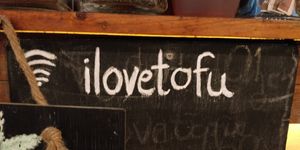 Wifi password 🤭 at Tofu Kitchen in Koh Chang