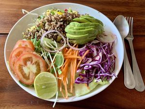 Quinoa Avocado Salad Bowl  at Tofu Kitchen in Koh Chang