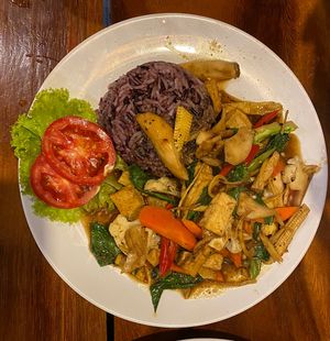 Pad Cha  at Tofu Kitchen in Koh Chang