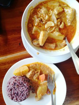 Massaman. May 2023. at Tofu Kitchen in Koh Chang