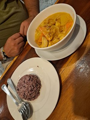 Veganes Masamaan Curry at Tofu Kitchen in Koh Chang