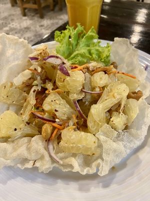 Pomelo Salad  at Tofu Kitchen in Koh Chang