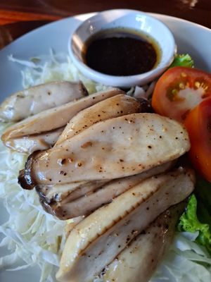 Starter/ mushrooms black pepper at Tofu Kitchen in Koh Chang