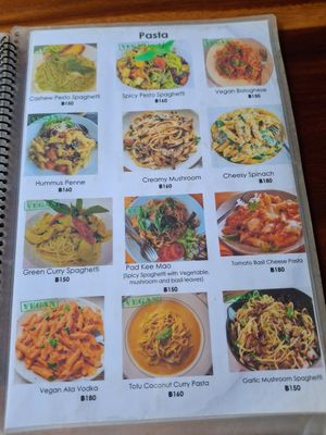 Menu2 at Tofu Kitchen in Koh Chang