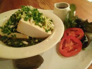 Tofu in Soya sauce  at Tofu Kitchen in Koh Chang