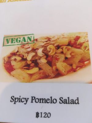 Vegan salad at Tofu Kitchen in Koh Chang