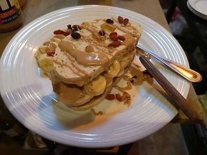 ? banana sandwich at Tofu Kitchen in Koh Chang