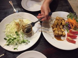 Tofu sticks and?  at Tofu Kitchen in Koh Chang