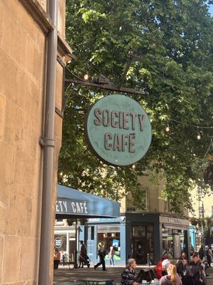   at Society Cafe - Kingsmead Square in Bath