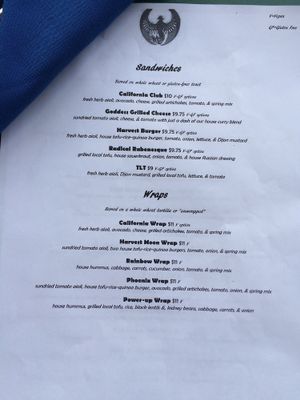 Light fare  at Blue Phoenix Cafe in Lexington