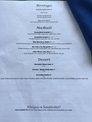 Treats at Blue Phoenix Cafe in Lexington