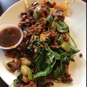 Vegan Hashbrowns at Aunt Yese's Home Cooking in Garden Grove