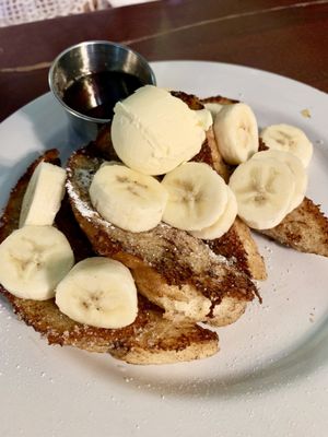 Vegan French Toast 🤩 at Aunt Yese's Home Cooking in Garden Grove
