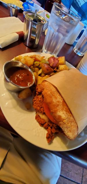 Vegan Torta at Aunt Yese's Home Cooking in Garden Grove