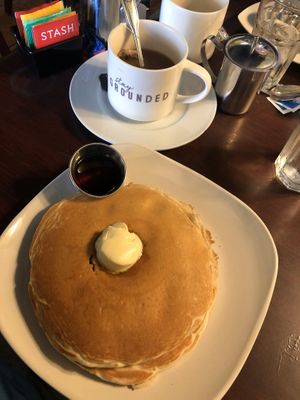 Delicious chocolate chip pancakes  at Aunt Yese's Home Cooking in Garden Grove