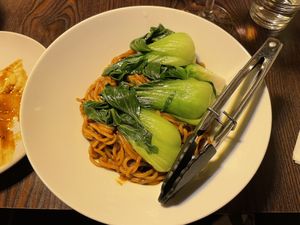 Vegan Spicy noodles   at Sichuan Kitchen in Portland