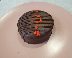 Vegan wagon wheel at Nutie Donuts in Balmain