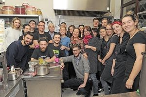 wegeguru team + Stanisłąw Tym at Wegeguru in Warsaw