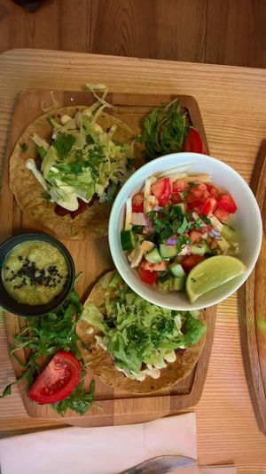 Taco tortillas at Wegeguru in Warsaw