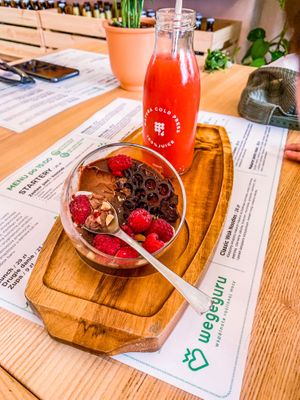 Chocolate mousse at Wegeguru in Warsaw