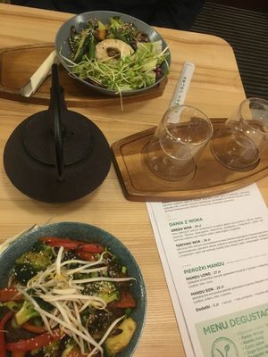 the tea was delicious at Wegeguru in Warsaw