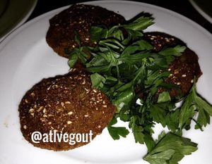 Ta'ameya (falafel) at Felfela in Cairo