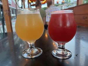   at Stoked Wood Fired Pizza in Brookline