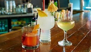 Cocktails at Stoked Wood Fired Pizza in Brookline