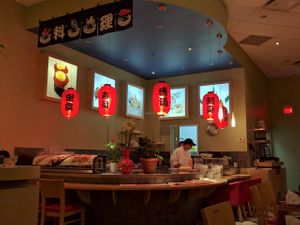 The chef does an amazing job! at Aoyama Sushi in Greenfield Park