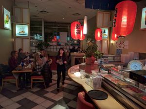 Inside the restaurant. at Aoyama Sushi in Greenfield Park