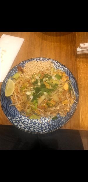 Pad Thais vegetariano at Marco Polo Noodles in Bruges