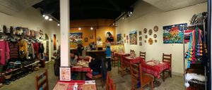 Interior at Sabor Peruano in Santa Fe