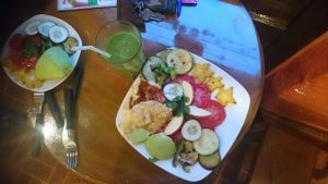 4 dish at Cafe Tango in Samaipata