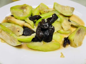 时蔬  at Gude Temple Vegetarian Restaurant in Wuhan