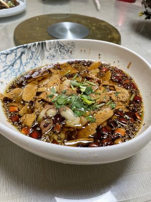   at Gude Temple Vegetarian Restaurant in Wuhan