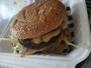 Vegan Big Mac! at The Very Good Butchers in Victoria
