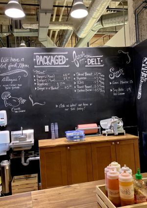 Deli at The Very Good Butchers in Victoria