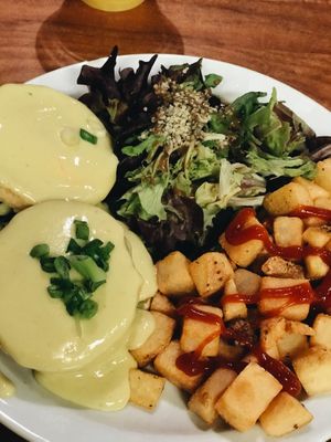 Cascadia benny! at The Very Good Butchers in Victoria