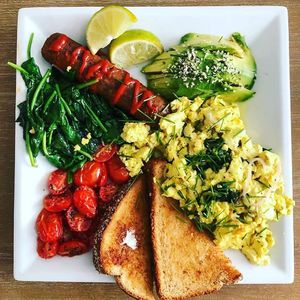 Breakfast at The Very Good Butchers in Victoria