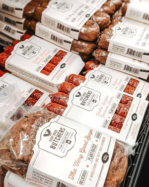 Meat assortments at The Very Good Butchers in Victoria