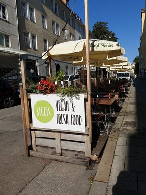 Terrasse at SIGGIS v/gan dine & co. in Munich
