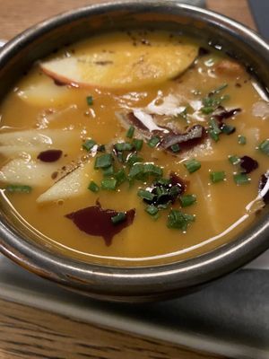 Soup was incredible!  at SIGGIS v/gan dine & co. in Munich